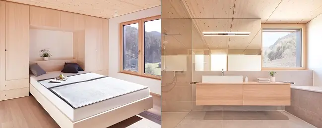 Nhà Gỗ Hiện Đại Đẹp Với Tông Màu Sáng Nhà Gỗ Hiện Đại Đẹp Với Tông Màu Sáng