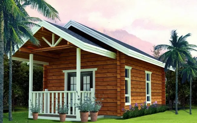 Mẫu Nhà Gỗ Cấp 4 Đơn Giản Mẫu Nhà Gỗ Cấp 4 Đơn Giản