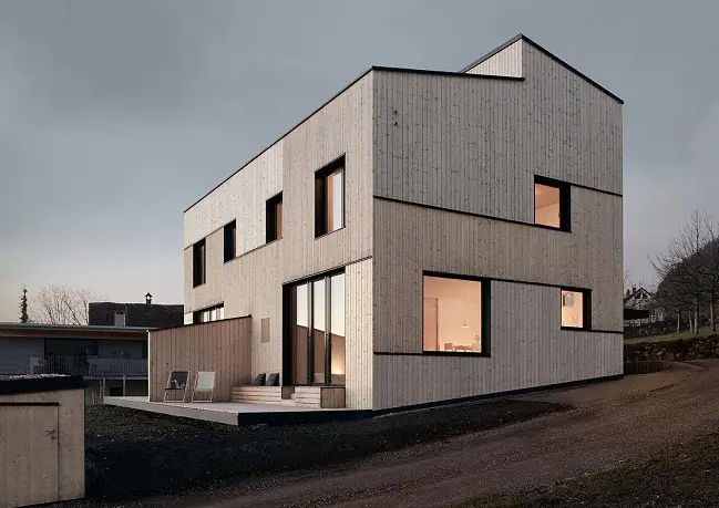 Nhà Gỗ Hiện Đại Đẹp Với Tông Màu Sáng Nhà Gỗ Hiện Đại Đẹp Với Tông Màu Sáng