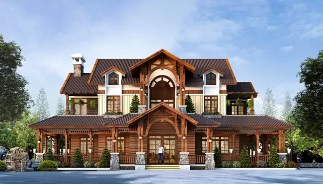 Mẫu Nhà Biệt Thự Gỗ Mẫu Nhà Biệt Thự Gỗ