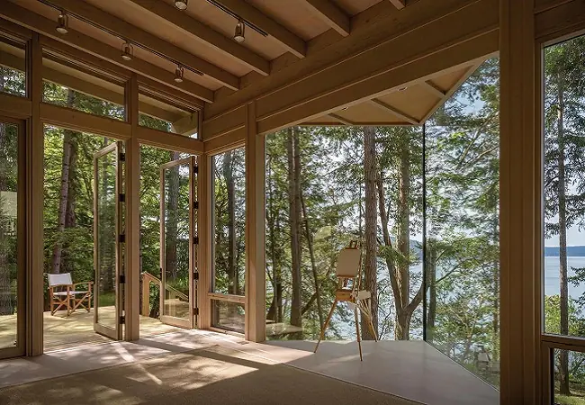 Nhà Gỗ Studio Đẹp Trên Sườn Đồi Nhà Gỗ Studio Đẹp Trên Sườn Đồi