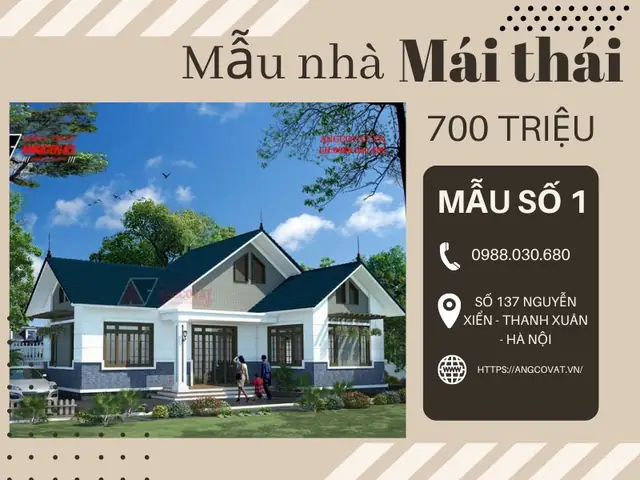 Các Mẫu Nhà Mái Thái 700 Triệu Chữ L 100m2 2 Phòng Ngủ Các Mẫu Nhà Mái Thái 700 Triệu Chữ L 100m2 2 Phòng Ngủ