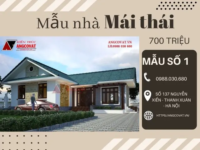 Ngắm Nhìn Các Mẫu Thiết Kế Nhà Mái Thái 700 Triệu Đẹp Mê Mẩn Ngắm Nhìn Các Mẫu Thiết Kế Nhà Mái Thái 700 Triệu Đẹp Mê Mẩn