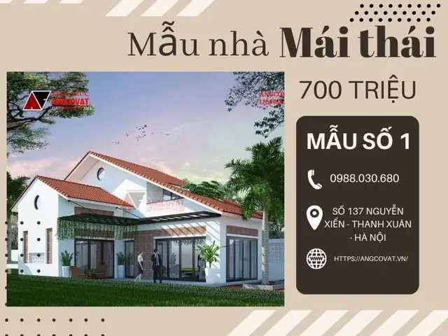 Xiêu Lòng Trước Các Mẫu Nhà Mái Thái 700 Triệu Có Gác Lửng 80m2 2 Phòng Ngủ Xiêu Lòng Trước Các Mẫu Nhà Mái Thái 700 Triệu Có Gác Lửng 80m2 2 Phòng Ngủ
