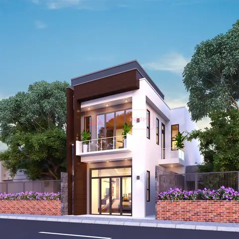 Mặt Tiền Mẫu Nhà Phố 2 Tầng 6m Sang Trọng Mặt Tiền Mẫu Nhà Phố 2 Tầng 6m Sang Trọng