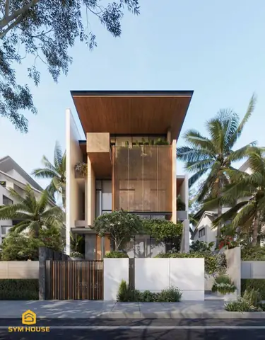 Thiết Kế Mặt Tiền Nhà Phố Hướng Tây Hệ Lam Cản Nắng