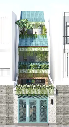 Mẫu Thiết Kế Nhà Ngang 3m Dài 10m Phong Cách Địa Trung Hải Mẫu Thiết Kế Nhà Ngang 3m Dài 10m Phong Cách Địa Trung Hải