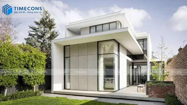 Mẫu Nhà Ống 1 Tầng 2 Phòng Ngủ Diện Tích 80m2