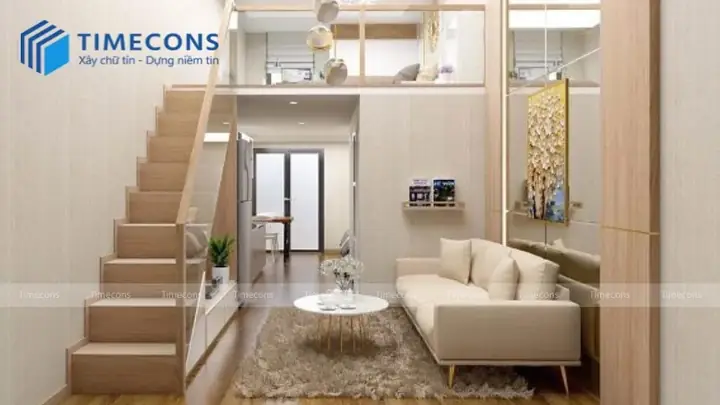 Mẫu Nhà Ống 2 Tầng Có Gác Lửng 5x20m Mái Nhật Mẫu Nhà Ống 2 Tầng Có Gác Lửng 5x20m Mái Nhật