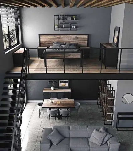 Mẫu Nhà 1 Tầng Gác Lửng Có 1 Phòng Ngủ Đẹp Với Cửa Ổ Đón Ánh Sáng Tự Nhiên Mẫu Nhà 1 Tầng Gác Lửng Có 1 Phòng Ngủ Đẹp Với Cửa Ổ Đón Ánh Sáng Tự Nhiên