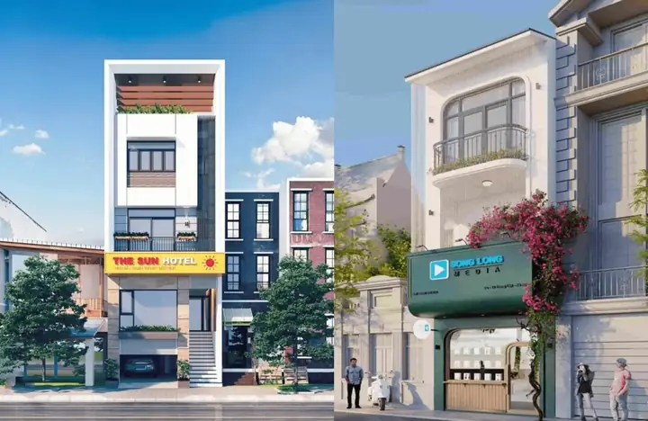 Nhà Phố 5×20 3 Tầng, 4 Tầng Có Tầng Lửng Kết Hợp Kinh Doanh Nhà Phố 5×20 3 Tầng, 4 Tầng Có Tầng Lửng Kết Hợp Kinh Doanh