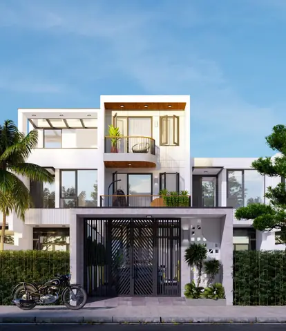 Nhà Phố Mái Bằng Nhà Phố Mái Bằng