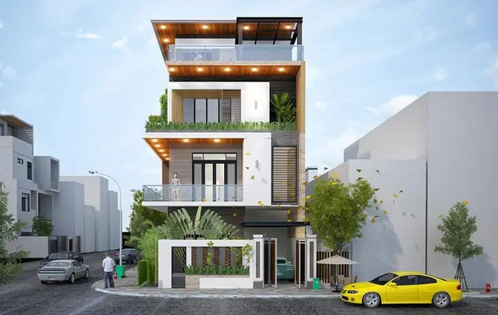 Nhà Phố Mái Bằng Nhà Phố Mái Bằng