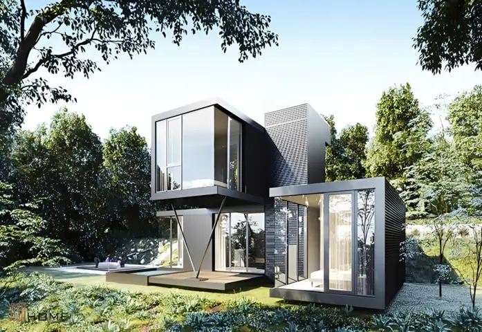 Mẫu Nhà Tiền Chế Dưới 100 Triệu 1 Trệt 1 Lầu