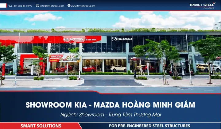 Nhà Tiền Chế Kết Cấu Thép