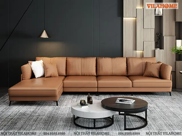 Với Sa Lông Da Thật