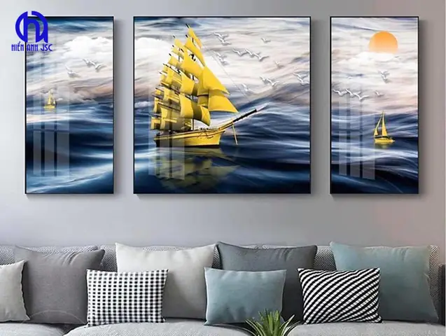 Mẫu Tranh Mã Đáo Thuận Buồm