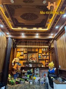 Mẫu Trần Gỗ Phòng Ngủ 5