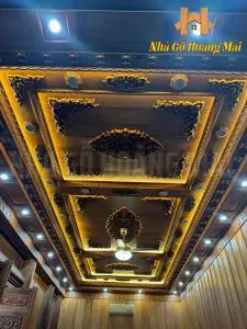 Mẫu Trần Gỗ Phòng Ngủ 5