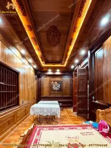 Mẫu Trần Gỗ Phòng Ngủ 7