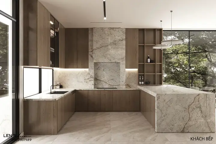 T Villa – Khách Bếp Mềm Mại Và Ấm Cúng T Villa – Khách Bếp Mềm Mại Và Ấm Cúng