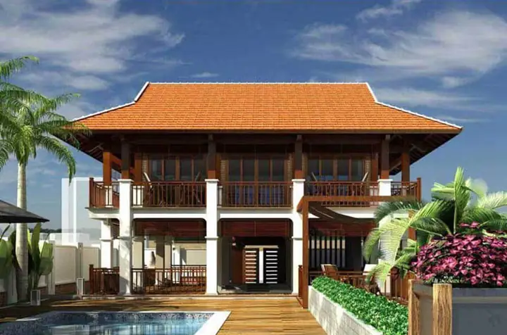 Mẫu Nhà Sàn 3 Gian