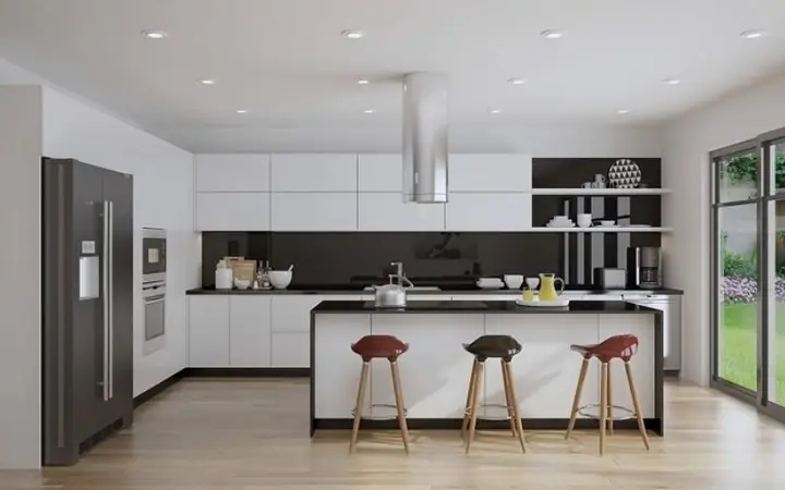 Mẫu Thiết Kế Bếp Căn Hộ Chung Cư Bằng Acrylic Mẫu Thiết Kế Bếp Căn Hộ Chung Cư Bằng Acrylic