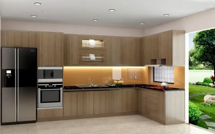 Thiết Kế Phòng Bếp Chung Cư Chữ L Thiết Kế Phòng Bếp Chung Cư Chữ L