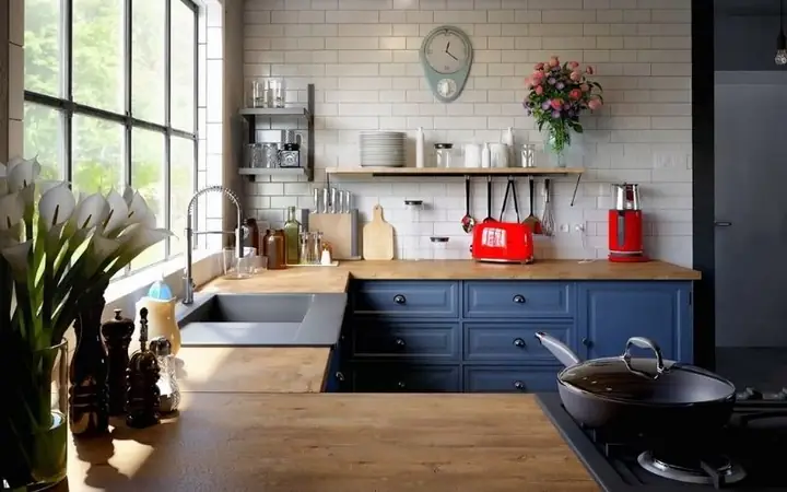 Thiết Kế Phòng Bếp Chung Cư Chữ U Thiết Kế Phòng Bếp Chung Cư Chữ U