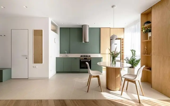 Mẫu Thiết Kế Bếp Căn Hộ Chung Cư 2 Phòng Ngủ Tiện Nghi Mẫu Thiết Kế Bếp Căn Hộ Chung Cư 2 Phòng Ngủ Tiện Nghi