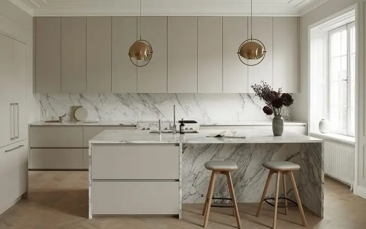 Mẫu Thiết Kế Bếp Chung Cư Theo Phong Cách Bắc Âu Mẫu Thiết Kế Bếp Chung Cư Theo Phong Cách Bắc Âu