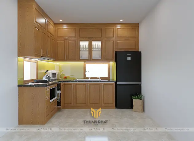 Tủ Bếp Gỗ Sồi Ngatự Nhiên Có Nguồn Gốc Chủ Yếu Từ Liên Bang Nga, Được Xử Lý Bằng Công Nghệ Châu Âu Trước Khi Nhập Về Việt Nam Và Được Người Việt Tin Dùng Từ Lâu. Loài Gỗ Này Có Nhiều Ưu Điểm Để Làm Nội Thất Trong Đó Có Tủ Bếp Như: Vân Gỗ Nổi Theo Hình Núi, Gỗ Màu Sáng, Chất Gỗ Cứng Và Dẻo. Tủ Bếp Là Một Sản Phẩm Nội Thất Rất Quan Trọng Trong Không Gian Bếp Của Mỗi Gia Đình. Chọn Chất Liệu Gì Để Làm Tủ Bếp Cũng Cần Nhiều Thời Gian Hơn Vì Tính Nóng Ẩm Nhiều Trong Bếp.tủ Bếp Gỗ Sồi Ngatự Nhiên Trở Thành Sự Lựa Chọn Tối Ưu Cho Không Gian Bếp, Bởi Nhiều Ưu Điểm Vượt Trội Của Chất Liệu Này.