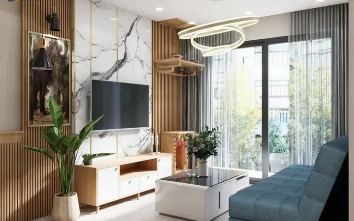 Thiết Kế Nội Thất Nhà Phố Diện Tích 45m2