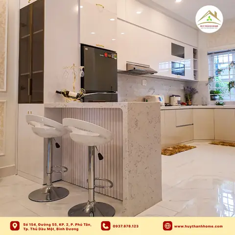 Thiết Kế Nội Thất Phòng Bếp Nhà Ống 4m (1) Thiết Kế Nội Thất Phòng Bếp Nhà Ống 4m (1)