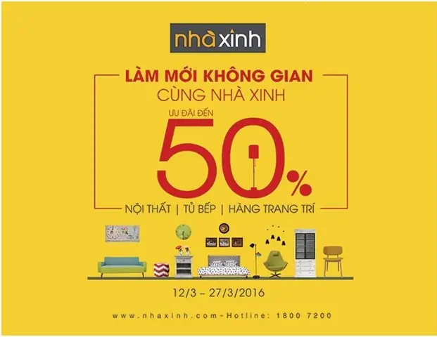 Khám Phá Khuyến Mãi Nội Thất Nhà Xinh: Hướng Dẫn Tận Dụng Ưu Đãi Hiệu Quả