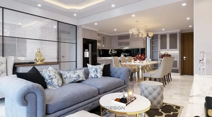 Đường Cong Trong Thiết Kế Nội Thất Phong Cách Châu Âu