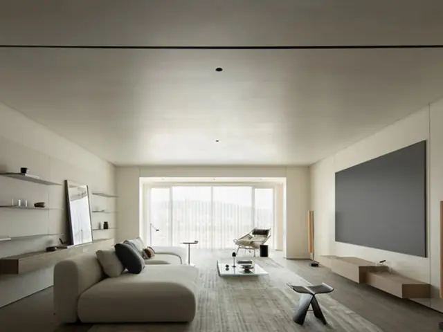 Mẫu Phòng Khách 20m2 Tối Giản