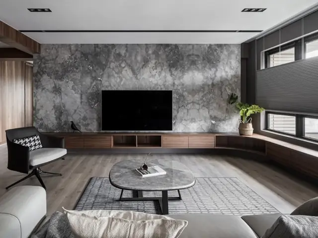 Phòng Khách 20m2 Phong Cách Hiện Đại