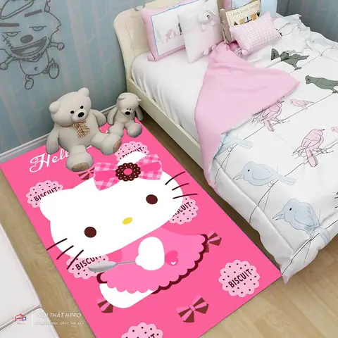 Cách Trang Trí Nội Thất Phòng Ngủ Hello Kitty Đẹp Cho Bé Gái