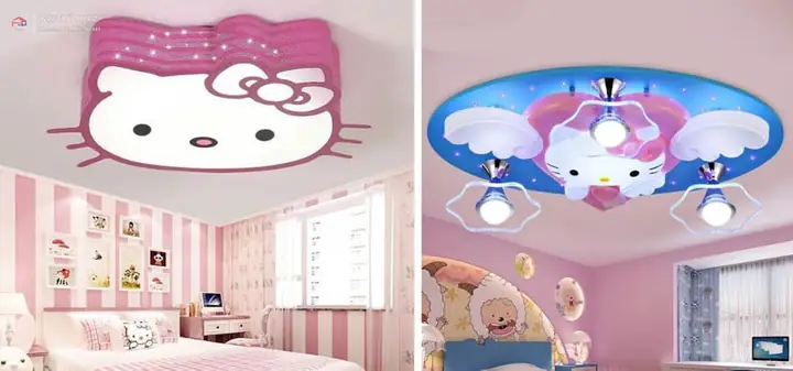 Cách Trang Trí Nội Thất Phòng Ngủ Hello Kitty Đẹp Cho Bé Gái