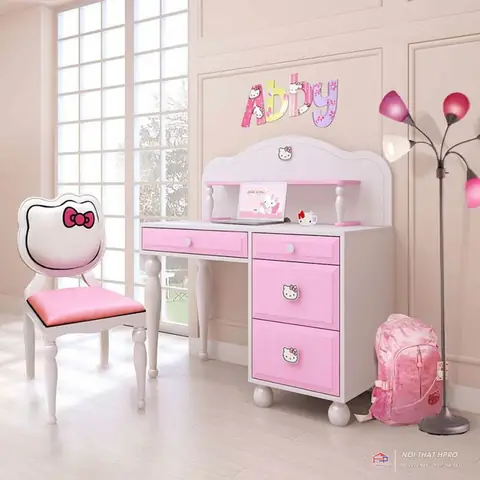 Những Món Đồ Nội Thất Không Thể Thiếu Trong Phòng Ngủ Hello Kitty
