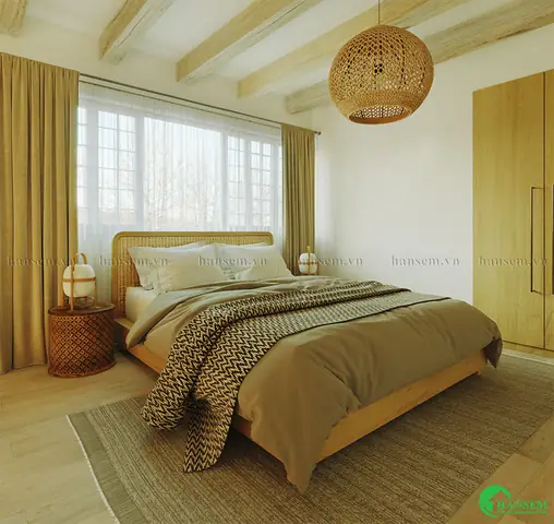 Mẫu 5: Thiết Kế Nội Thất Phòng Ngủ Nhà Ống Đơn Giản