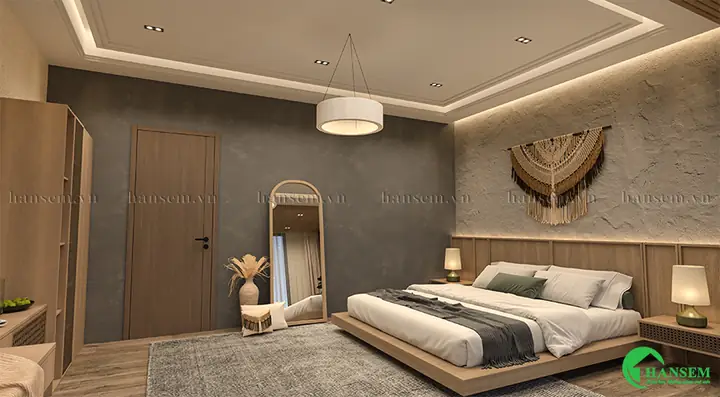 Phối Màu Sắc Trong Những Mẫu Phòng Ngủ Nhà Ống Sang Trọng