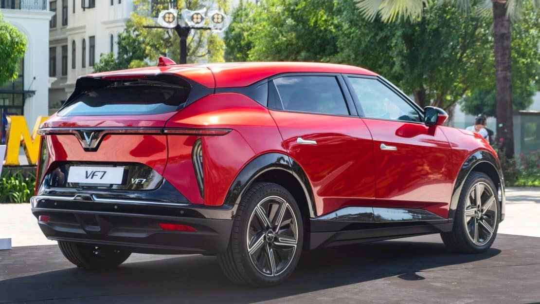 Phạm vi hoạt động của VinFast VF7 sau một lần sạc đầy