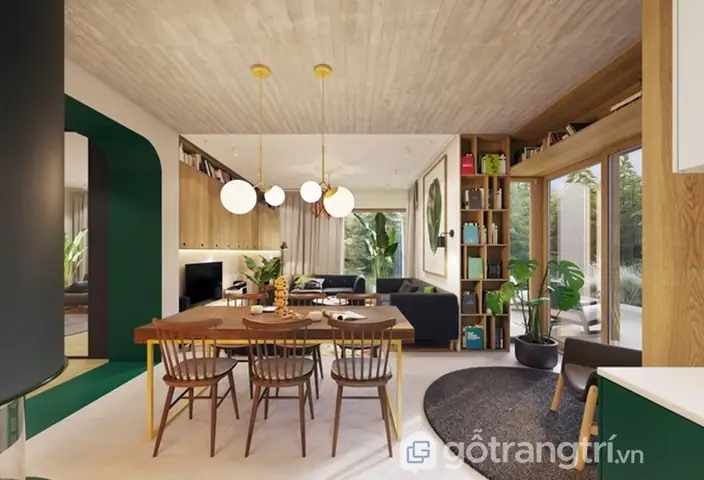 Thiết Kế Phòng Khách Kết Hợp Phòng Ăn: Lựa Chọn Ví Trí Hợp Lý