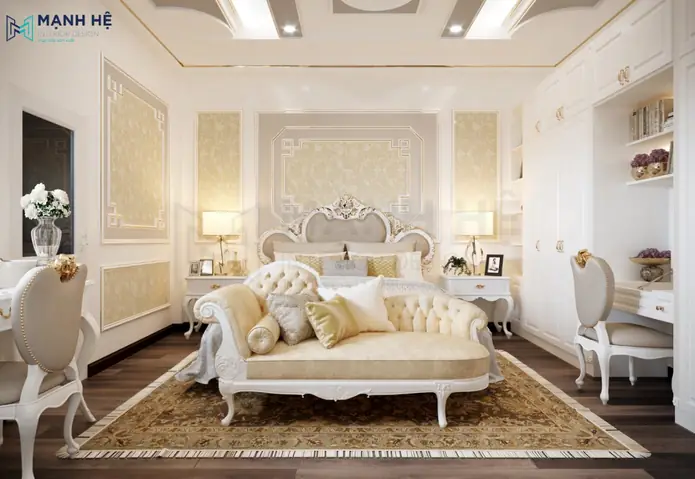 Bố Trí Nội Thất Phòng Ngủ Với Diện Tích 25m2 Cho Vợ Chồng