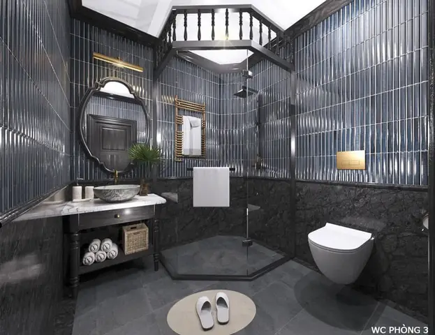 Mẫu Nhà Tắm Khách Sạn 4 Sao Đẹp