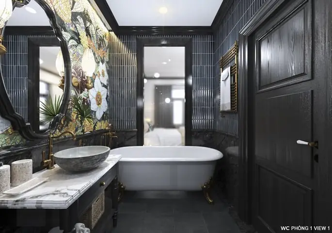 Mẫu Nhà Tắm Khách Sạn 4 Sao Đẹp