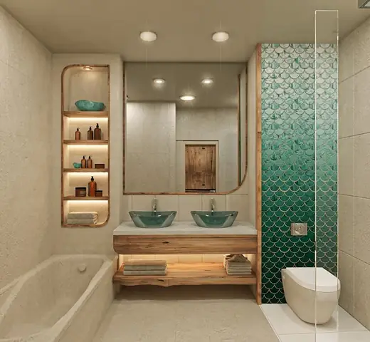 Các Tiêu Chuẩn Thiết Kế Phòng Tắm Khách Sạn Đẹp