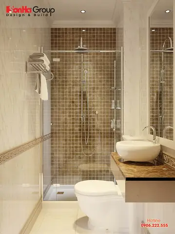Những Mẫu Phòng Tắm Nhỏ Đẹp Phong Thủy Được Ưa Chuộng Cho Nhà Ống, Nhà Phố Hiện Nay